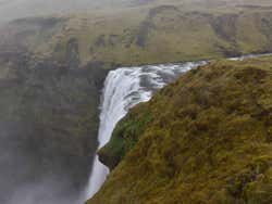 Parte alta de Skógafoss
