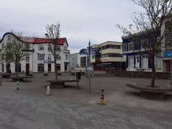 Plaza en Isafjordur