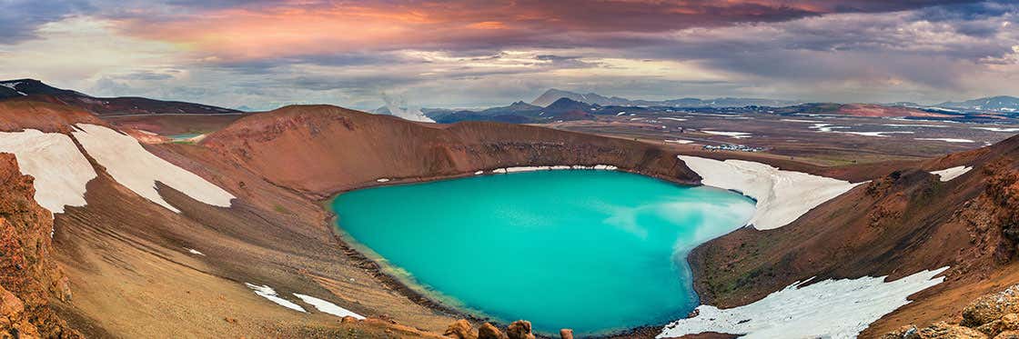 Lago Myvatn y este de Islandia