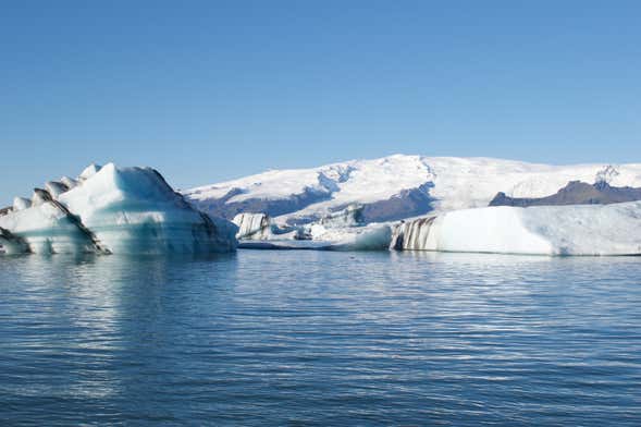 Excursión a la laguna glaciar Jökulsárlón